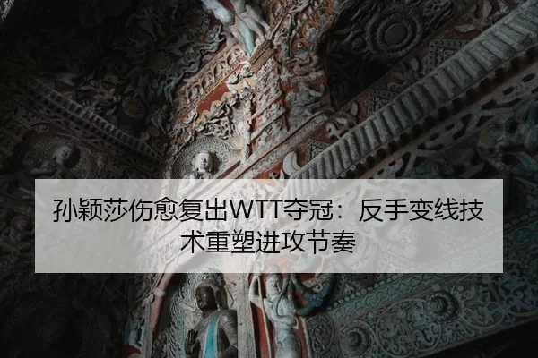 孙颖莎伤愈复出WTT夺冠：反手变线技术重塑进攻节奏